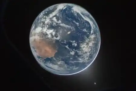 Artemis II captó imágenes inéditas de la Tierra en su histórico viaje hacia la Luna Artemis