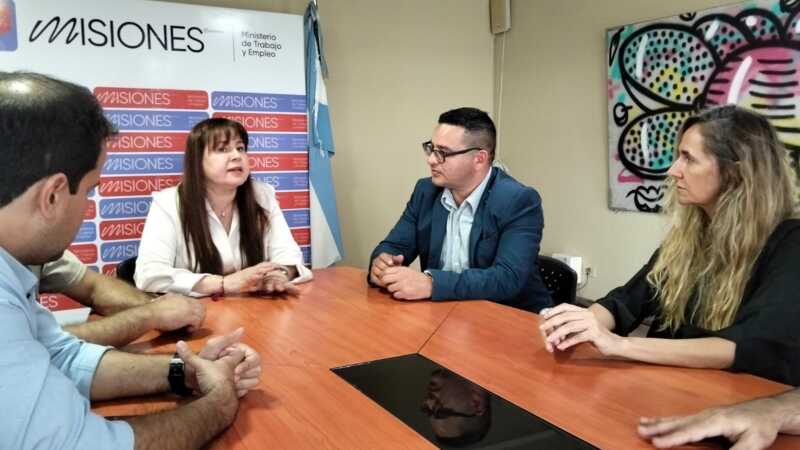 Gastón Mesa asumió como nuevo subsecretario de Relaciones Gremiales en Misiones 3 Gastón Mesa