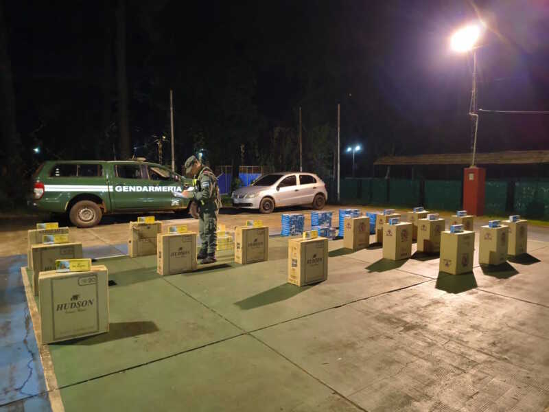 Incautaron más de 126 mil paquetes de cigarrillos valuados en diversos operativos en Misiones 2 Misiones
