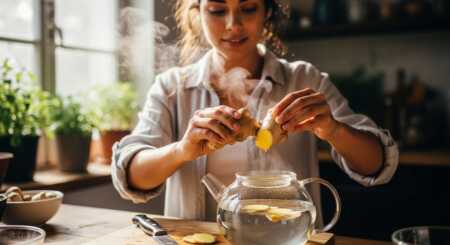Infusión de jengibre: cómo alivia el dolor de garganta de forma natural P5OYQFASZZDITIJ3IVHH5U4TTM - 5