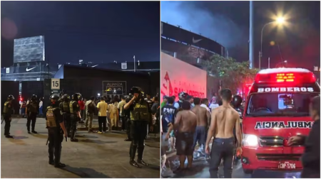 Perú: un muerto y más de 60 heridos en un banderazo de Alianza Lima antes del clásico Perú
