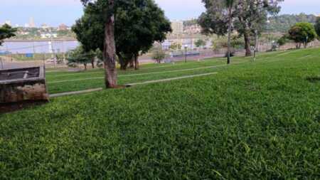 Reclamo por falta de alumbrado en la plaza de la Chacra 179 de Posadas: “Estamos en la oscuridad” Plaza