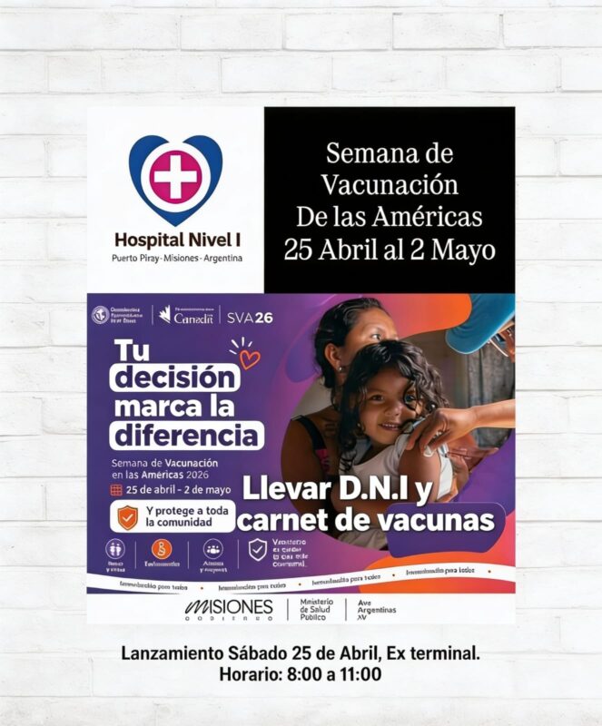 Vacunarse en Misiones: operativos especiales en ferias, plazas y barrios