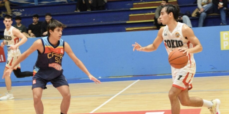 Básquet: Tokio ganó de visitante y alcanzó la cima en la Liga Provincial Tokio