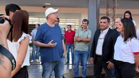 “Hagamos que la educación crezca”: Passalacqua y el SPEPM recorrieron El Soberbio Passalacqua y el SPEPM recorrieron el Soberbio