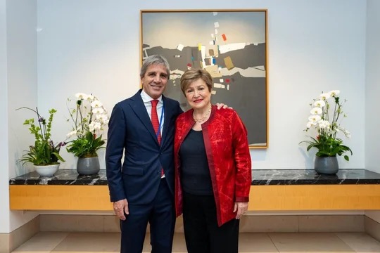 Caputo con el FMI