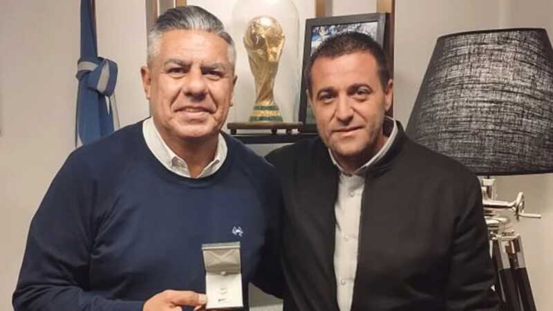 Chiqui Tapia y Pablo Toviggino