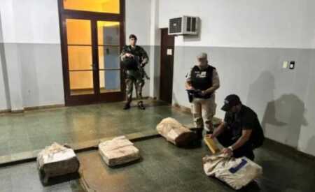 Prefectura incautó droga en Misiones
