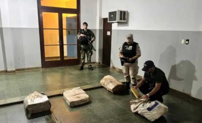 Prefectura incautó droga en Misiones