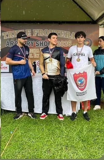 Tiro con Arco: los arqueros misioneros se subieron al podio en el torneo Triple Frontera en Paraguay 7 WhatsApp Image 2026 04 27 at 15.41.51 1 - 6