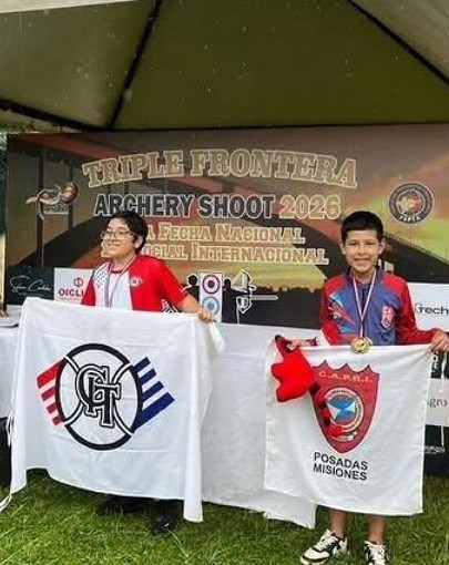 Tiro con Arco: los arqueros misioneros se subieron al podio en el torneo Triple Frontera en Paraguay 5 WhatsApp Image 2026 04 27 at 15.41.51 - 4