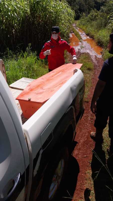 Hallaron un cuerpo en una casilla rural de Bernardo de Irigoyen e investigan su identidad 3 WhatsApp Image 2026 04 27 at 18.05.46 - 2