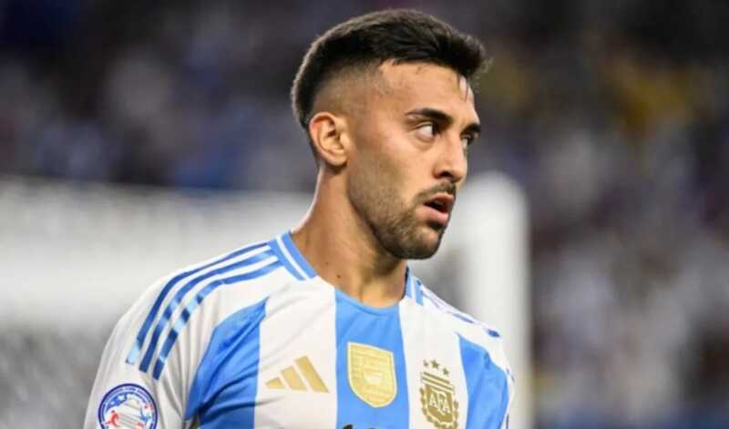 Preocupación en la Selección Argentina: Nicolás González se lesionó y estará varias semanas fuera Alarma por Nico González en la Selección Argentina