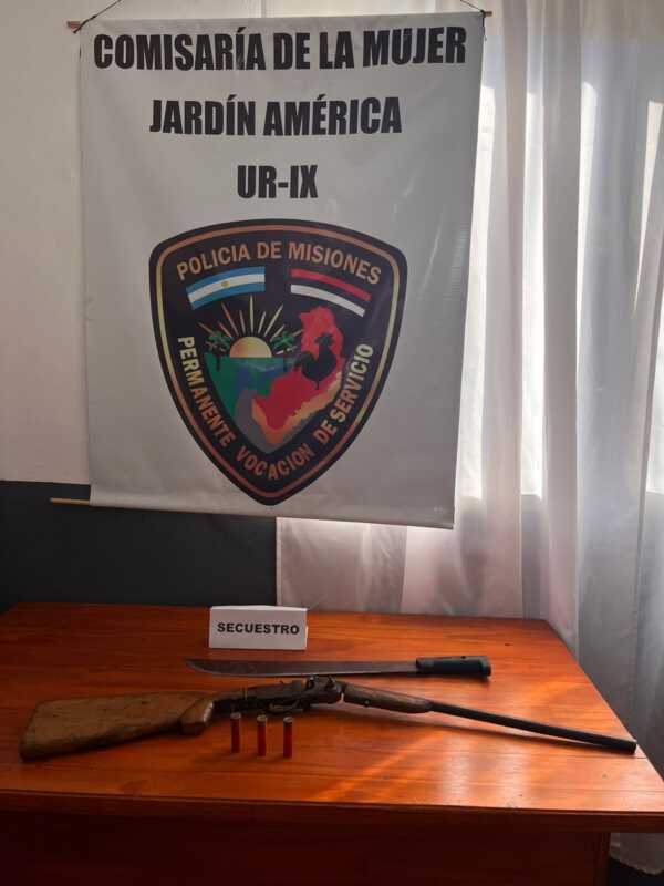 Jardín América: atacó a su hermano con un machete y terminó detenido 3 Jardín América: atacó a su hermano con un machete y fue detenido