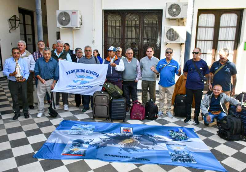 Corrientes impulsa el séptimo viaje de excombatientes a Malvinas imagen 108703 - 1