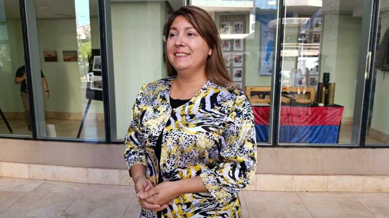 Presentaron la segunda muestra fotográfica “Héroes Misioneros en Malvinas” en la Legislatura 4 maria mendez ason - 3