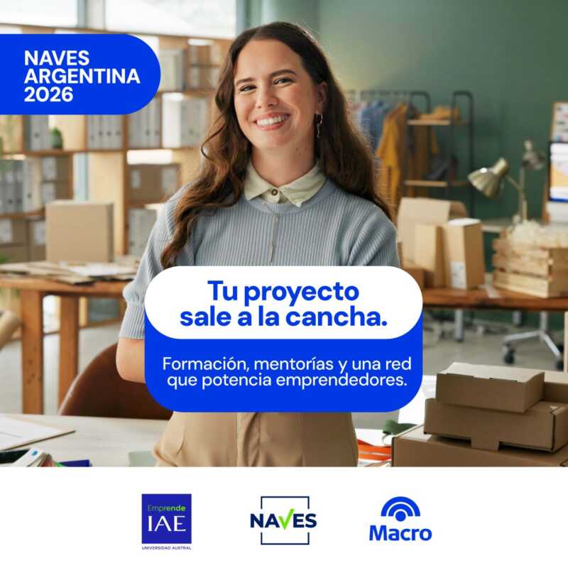 NAVES Argentina 2026: abren la convocatoria para emprendedores con formación, mentorías y alcance nacional 6 naves 1 - 5