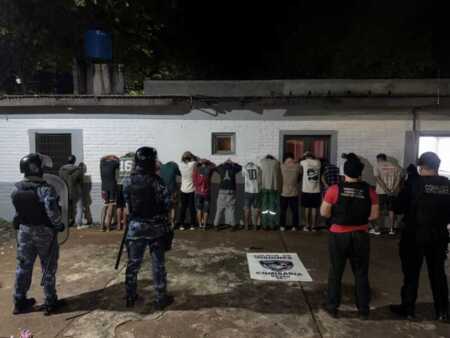 Amplio operativo preventivo en Posadas culminó con 12 detenidos con frondosos antecedentes Posadas detenidos