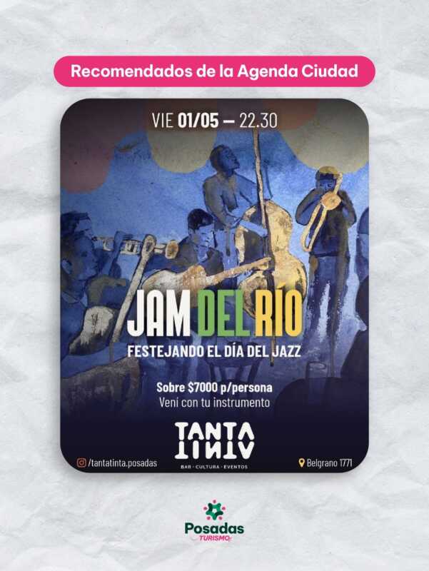 Posadas vive un fin de semana a puro jazz, teatro y cultura