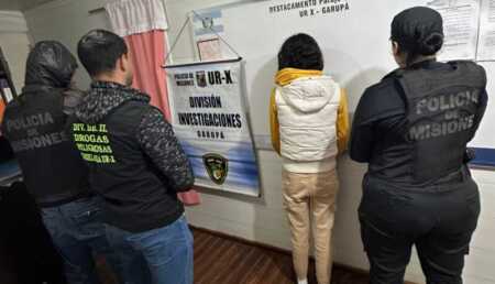 La mujer fue detenida tras ser identificada como la autora del asalto a un adolescente en Garupá.