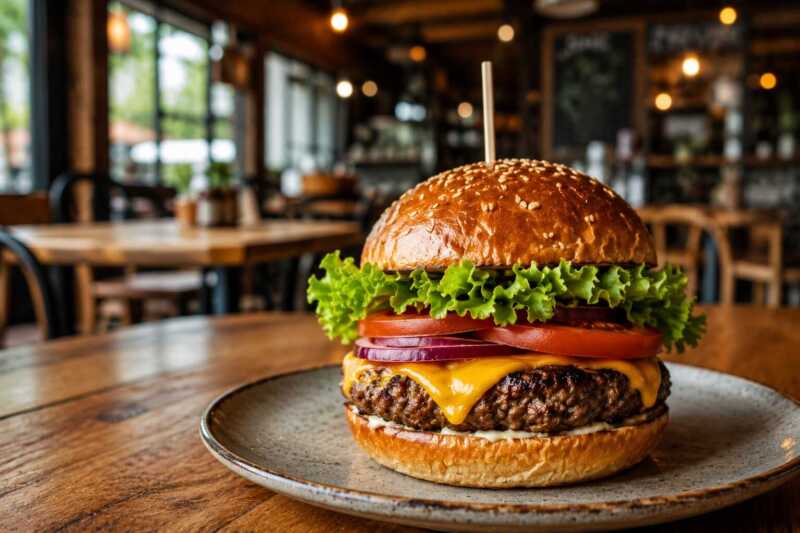Día Mundial de la Hamburguesa: la historia del plato nacido en Hamburgo que conquistó el mundo 1 Nacida como una comida práctica y sencilla, la hamburguesa terminó transformándose en una referencia cultural y gastronómica internacional.