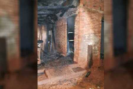 Jardín América: un hombre murió atrapado en el incendio de su vivienda Jardín