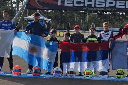 Karting: la delegación ya compite en el Sudamericano en Brasil Karting