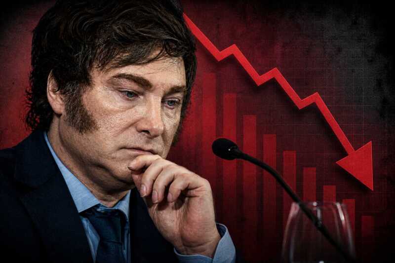 El gobierno enfrenta un escenario de debilidad política con alta desaprobación y sin señales de recuperación.