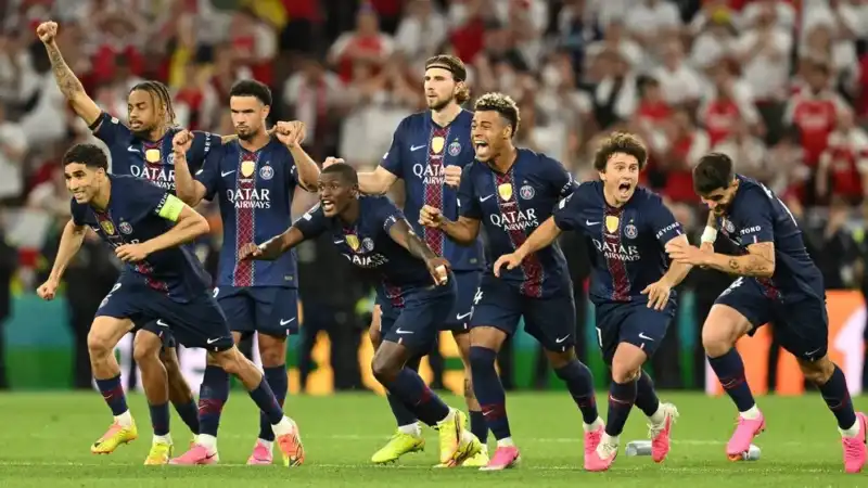 PSG hizo historia en Budapest y se coronó bicampeón de Europa PSG
