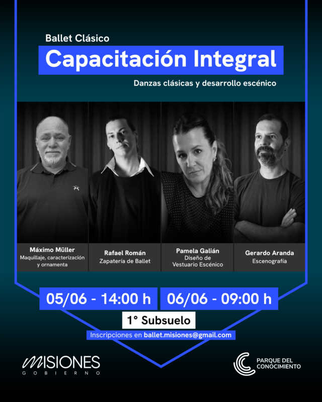 Posadas recibirá una formación integral en danza clásica 4 Posadas danza clásica