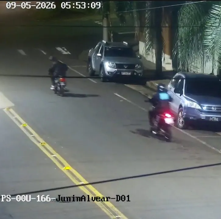 Persecución en Posadas terminó con dos detenidos tras el intento de robo de una moto Posadas robo