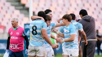 Los Pumitas lograron un triunfo histórico ante Nueva Zelanda en el Rugby Championship M20 Pumitas