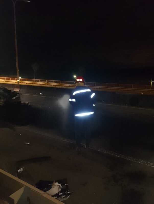 Puente Yabebiry: un siniestro vial fatal dejó una mujer fallecida en la Ruta 12 2 Madrugada trágica: investigan las causas del siniestro en inmediaciones del puente Yabebiry.