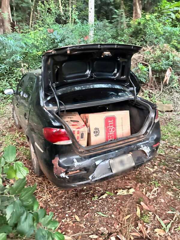 Contrabando en Misiones: detienen a una pareja con cigarrillos por $5,4 millones 2 Interceptan en Misiones un auto con 250 cartones de cigarrillos sin aval aduanero