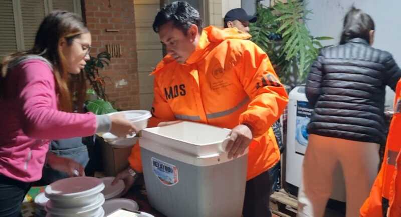 Operativo Frío en Posadas: intensifican la asistencia a personas en situación de calle Operativo Frío