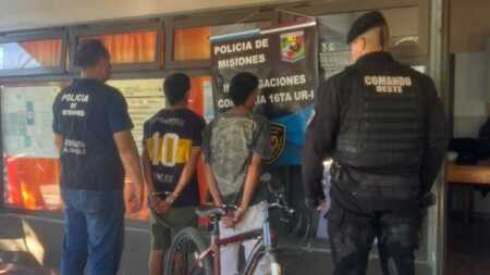 detenidos por asaltar un canillita en Posadas