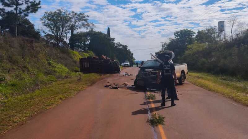 Choque frontal y vuelco en General Alvear: una mujer resultó herida 2 WhatsApp Image 2026 05 14 at 17.21.33 1 - 1