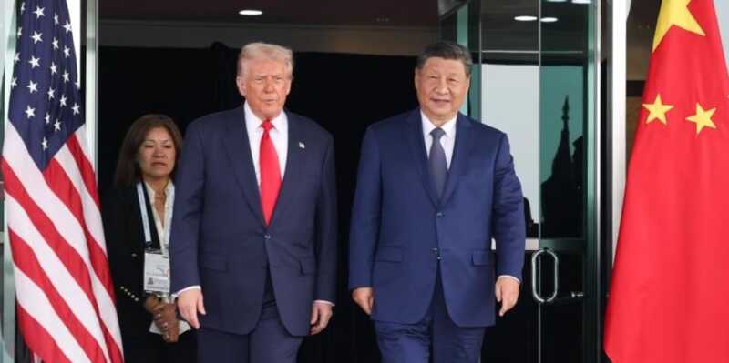 Xi Jinping y Donald Trump