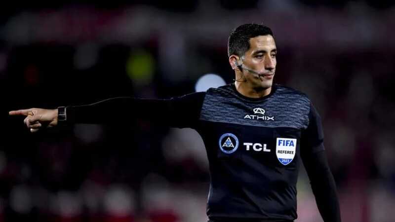 Liga Profesional: Yael Falcón Pérez será el árbitro de la final entre River y Belgrano Yael Falcón Pérez árbitro final River vs Belgrano