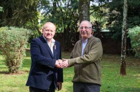 Passalacqua recibió al gobernador de Itapúa y avanzó en una agenda de integración regional Passalacqua recibió al gobernador de Itapúa