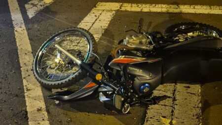 motociclista herida en Posadas