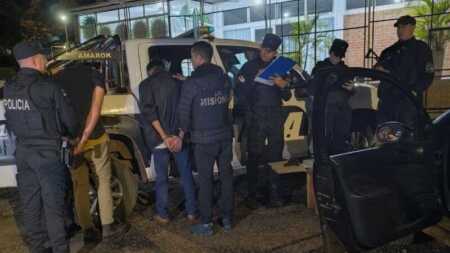 detenidos en El soberbio
