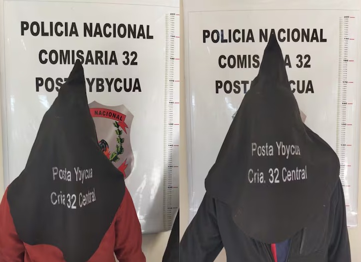 Capiatá: detuvieron a dos presuntos ladrones de una obra en construcción y uno tenía dosis de crack capiata - 1