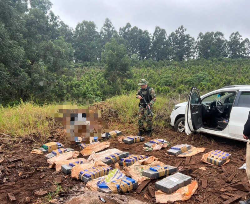 Decomisaron millonario cargamento de droga en Alba Posse 1 droga