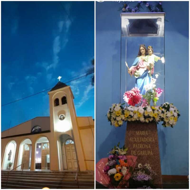 Garupá celebra una histórica fiesta patronal: María Auxiliadora vive su primera celebración como parroquia garupá María