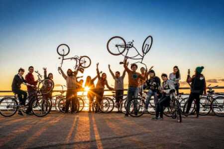 Masa Crítica celebra 14 años pedaleando en Posadas Masa