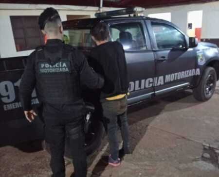 Intentó robar una moto en Oberá y un policía de franco lo redujo antes de escapar moto