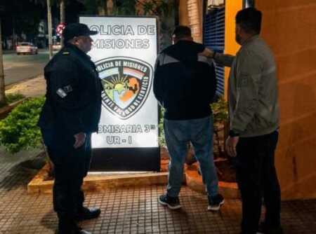 “Mono” cayó preso en Posadas: era buscado por robos con cuchillo en Parque Adam Parque Adam Posadas