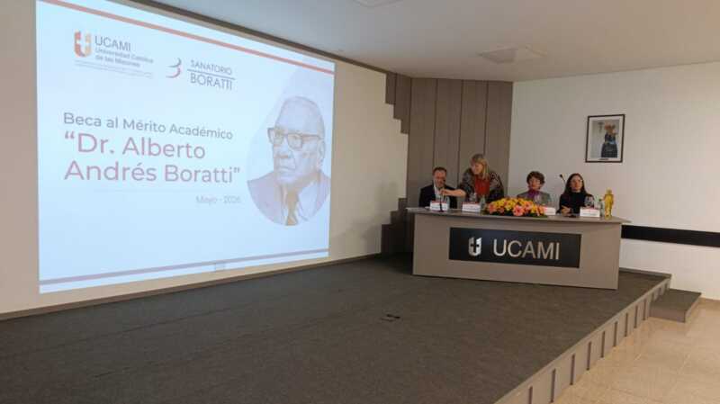 Alumnas de la UCAMI recibieron la beca “Dr. Alberto Boratti” por su desempeño en Medicina 6 ucami beca 1 - 5