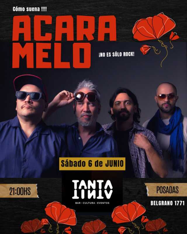 Acaramelo: un viaje musical entre el litoral, el rock y la canción de autor 5 El músico misionero habló en Radio Up sobre el presente de Acaramelo, la fusión de géneros que caracteriza a la banda y su regreso a los escenarios este sábado en Tanta Tinta.